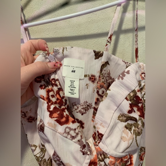 Floral H&M Corset Dress Size Small - Picture 4 of 4